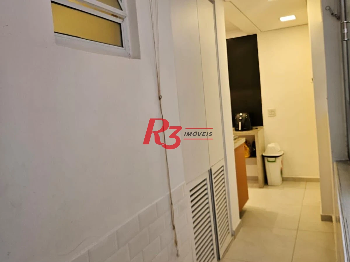 Apartamento com 3 dormitórios à venda, 127 m² por R$ 1.200.000,00 - Aparecida - Santos/SP