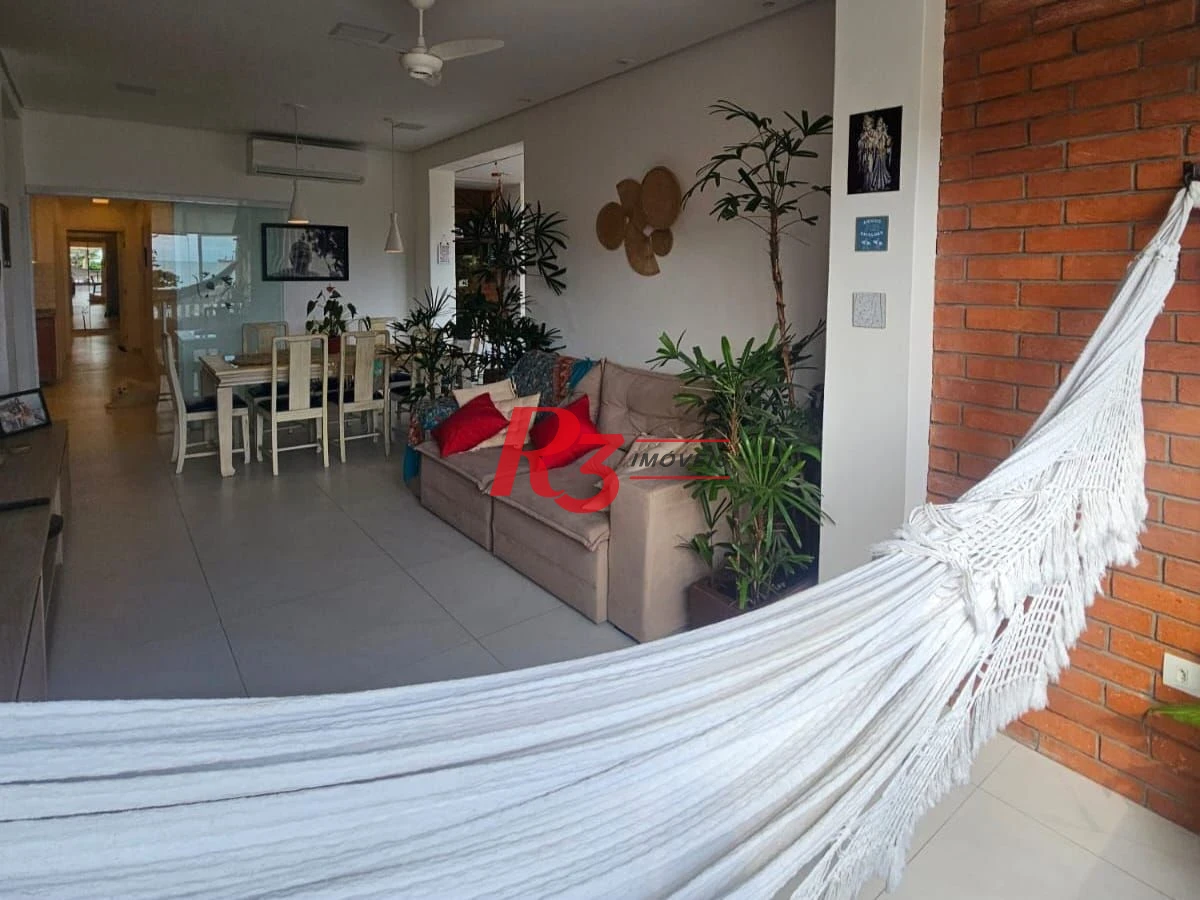 Apartamento com 3 dormitórios à venda, 127 m² por R$ 1.200.000,00 - Aparecida - Santos/SP