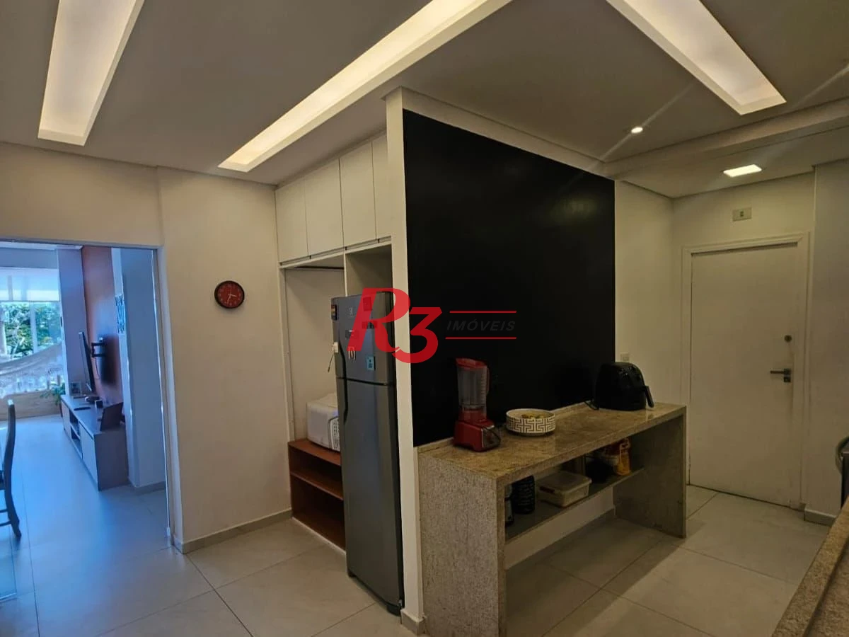 Apartamento com 3 dormitórios à venda, 127 m² por R$ 1.200.000,00 - Aparecida - Santos/SP