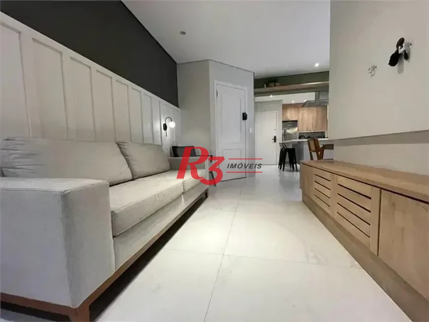 Apartamento com 2 dormitórios à venda, 91 m² por R$ 1.290.000,00 - Gonzaga - Santos/SP