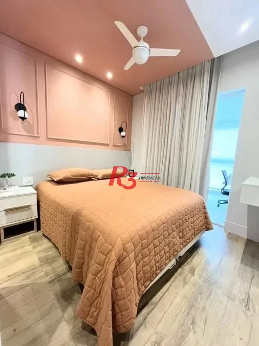 Apartamento com 2 dormitórios à venda, 91 m² por R$ 1.290.000,00 - Gonzaga - Santos/SP