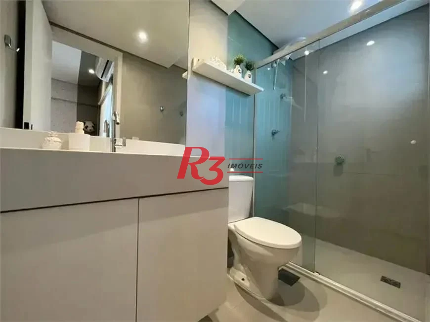 Apartamento com 2 dormitórios à venda, 91 m² por R$ 1.290.000,00 - Gonzaga - Santos/SP