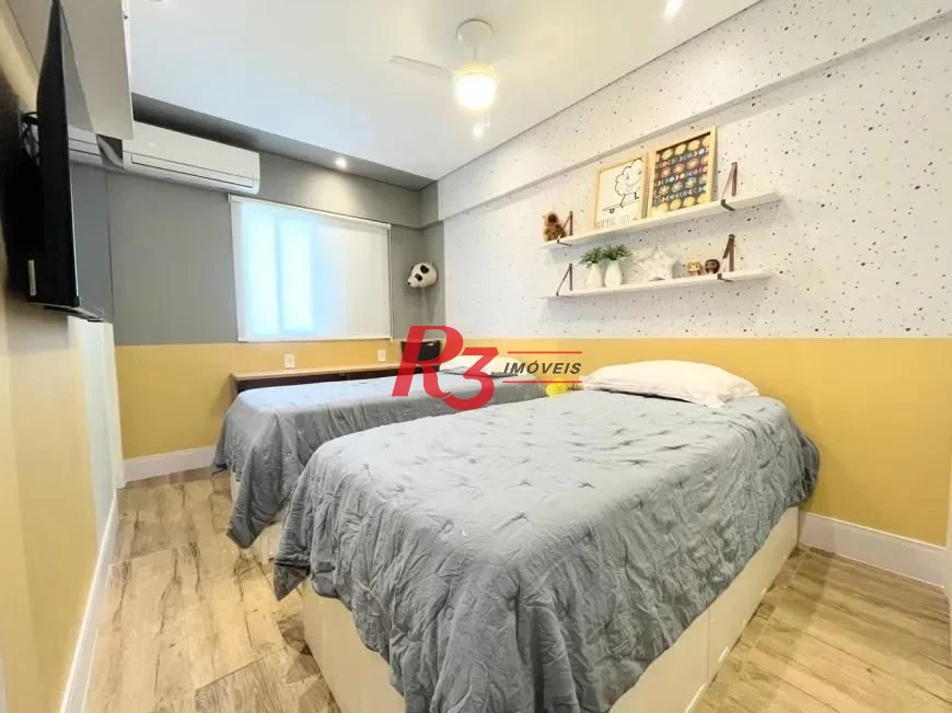 Apartamento com 2 dormitórios à venda, 91 m² por R$ 1.290.000,00 - Gonzaga - Santos/SP