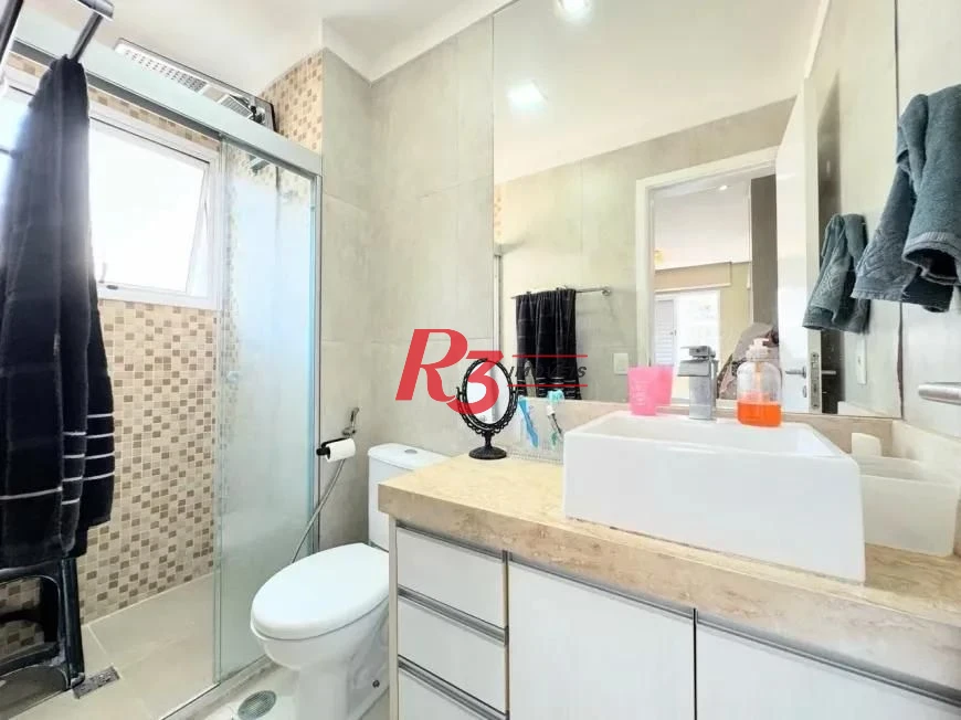 Apartamento com 2 dormitórios à venda, 91 m² por R$ 1.290.000,00 - Gonzaga - Santos/SP