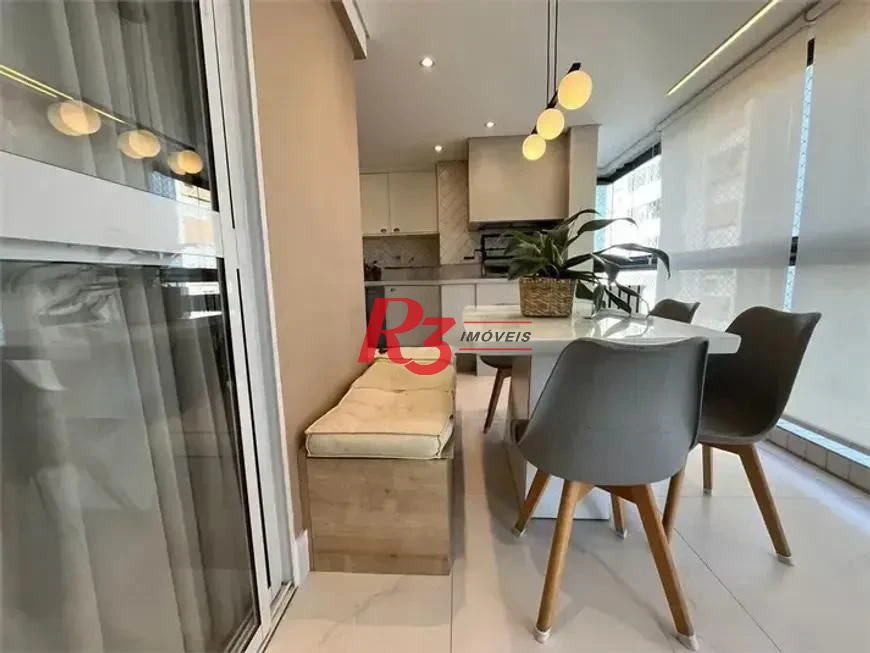Apartamento com 2 dormitórios à venda, 91 m² por R$ 1.290.000,00 - Gonzaga - Santos/SP