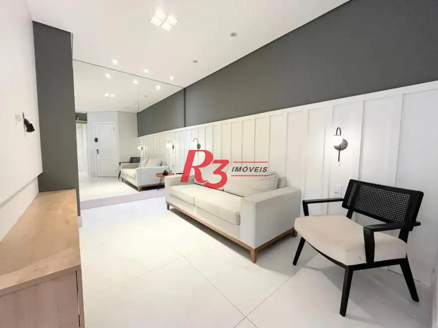 Apartamento com 2 dormitórios à venda, 91 m² por R$ 1.290.000,00 - Gonzaga - Santos/SP