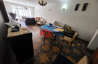 Apartamento com 3 dormitórios à venda, 150 m² por R$ 700.000,00 - Gonzaga - Santos/SP