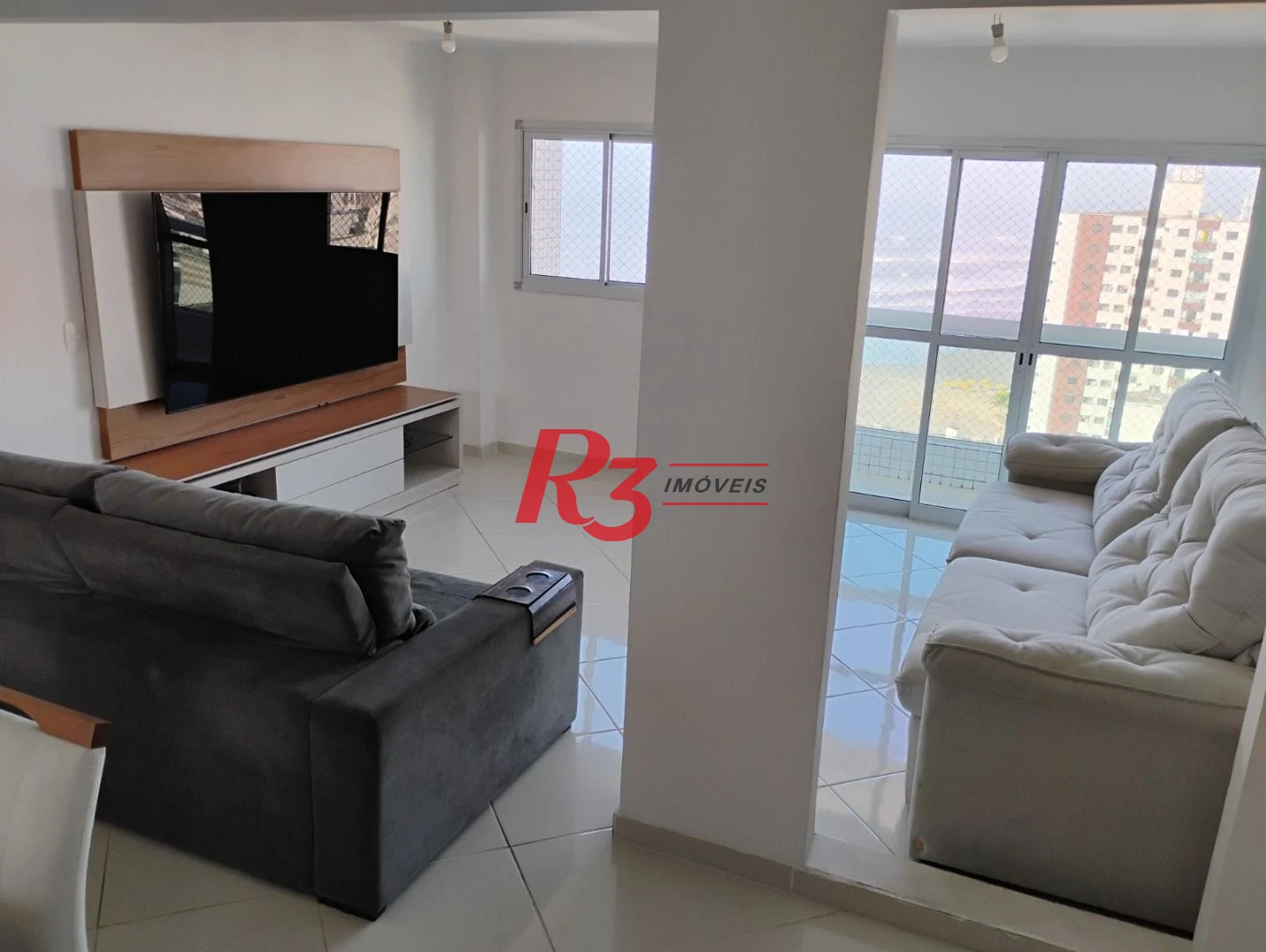 Cobertura com 3 dormitórios à venda, 165 m² por R$ 1.180.000,00 - Vila Assunção - Praia Grande/SP