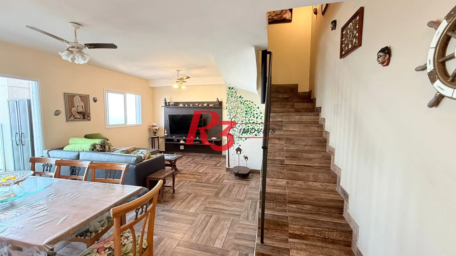 Apartamento Duplex com 2 dormitórios à venda, 87 m² por R$ 1.060.000,00 - José Menino - Santos/SP