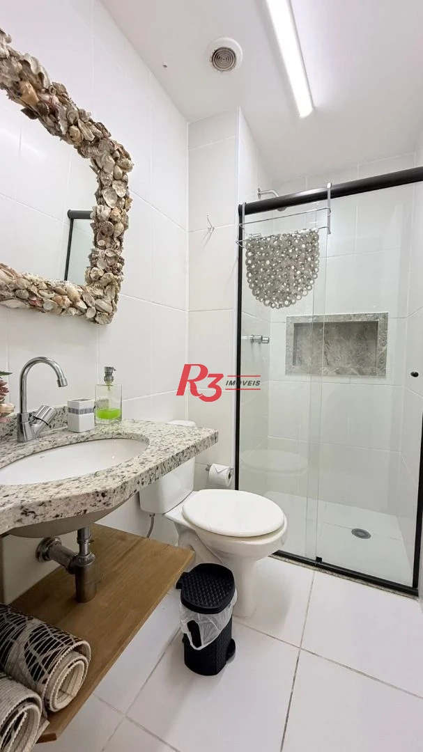 Apartamento Duplex com 2 dormitórios à venda, 87 m² por R$ 1.060.000,00 - José Menino - Santos/SP