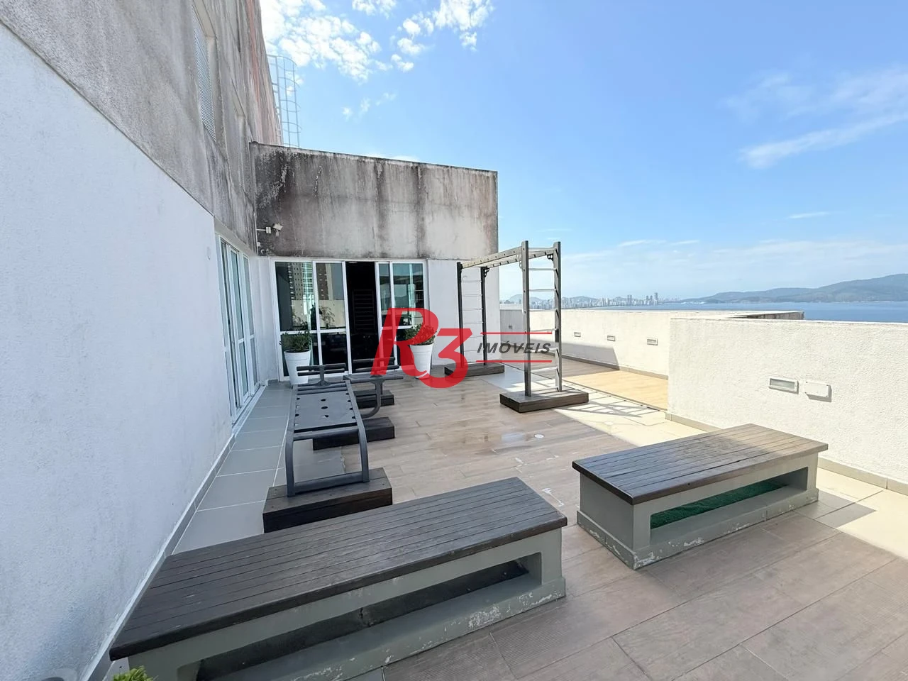 Apartamento Duplex com 2 dormitórios à venda, 87 m² por R$ 1.060.000,00 - José Menino - Santos/SP