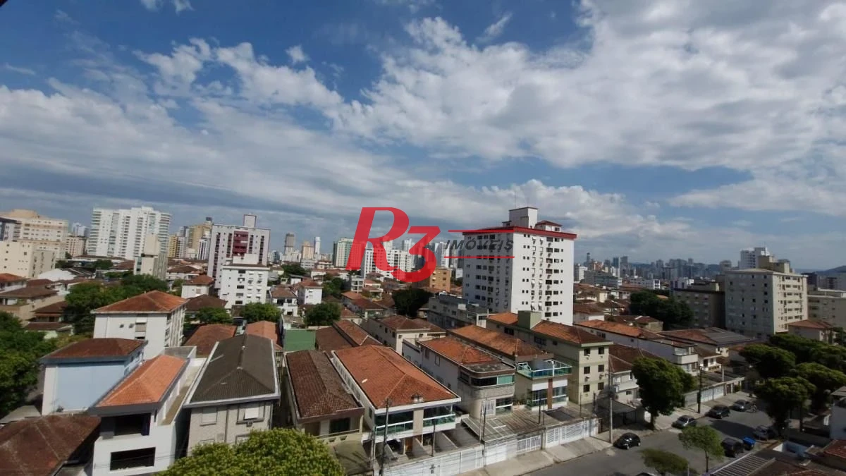Apartamento com 2 dormitórios à venda, 82 m² por R$ 640.000,00 - Embaré - Santos/SP