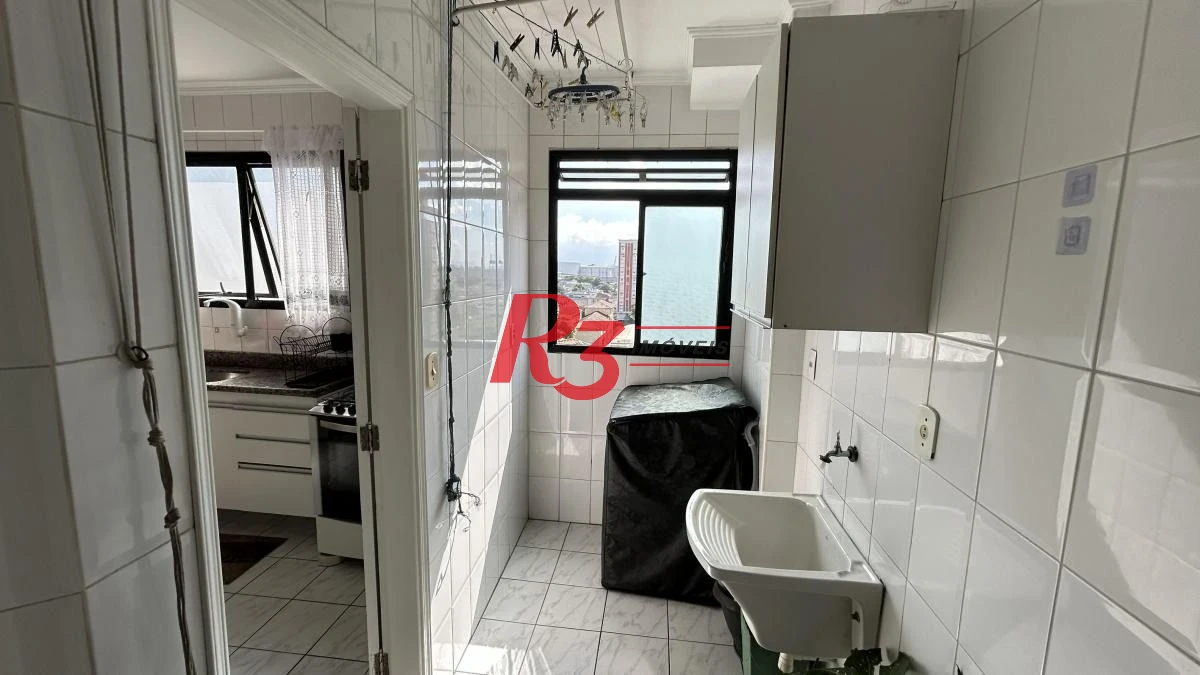Apartamento com 2 dormitórios à venda, 82 m² por R$ 640.000,00 - Embaré - Santos/SP