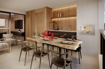 Apartamento com 4 suítes à venda, por R$ 3.890.000 - Ponta da Praia - Santos/SP