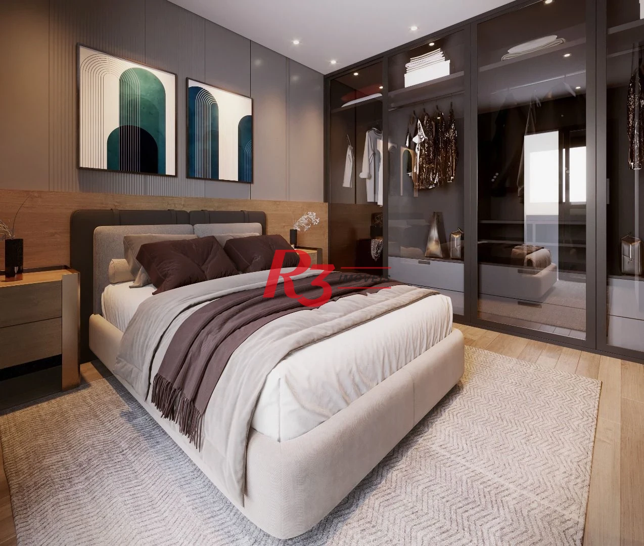 Apartamento com 4 suítes à venda, por R$ 3.890.000 - Ponta da Praia - Santos/SP