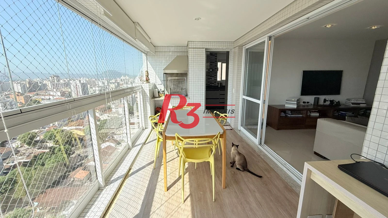 Apartamento com 3 dormitórios à venda, 131 m² por R$ 1.890.000,00 - Embaré - Santos/SP