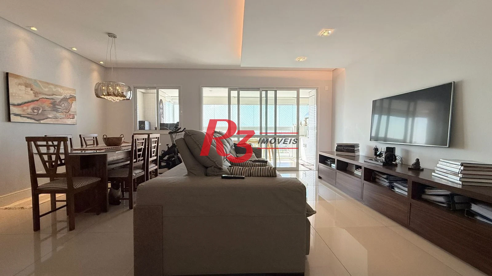 Apartamento com 3 dormitórios à venda, 131 m² por R$ 1.890.000,00 - Embaré - Santos/SP