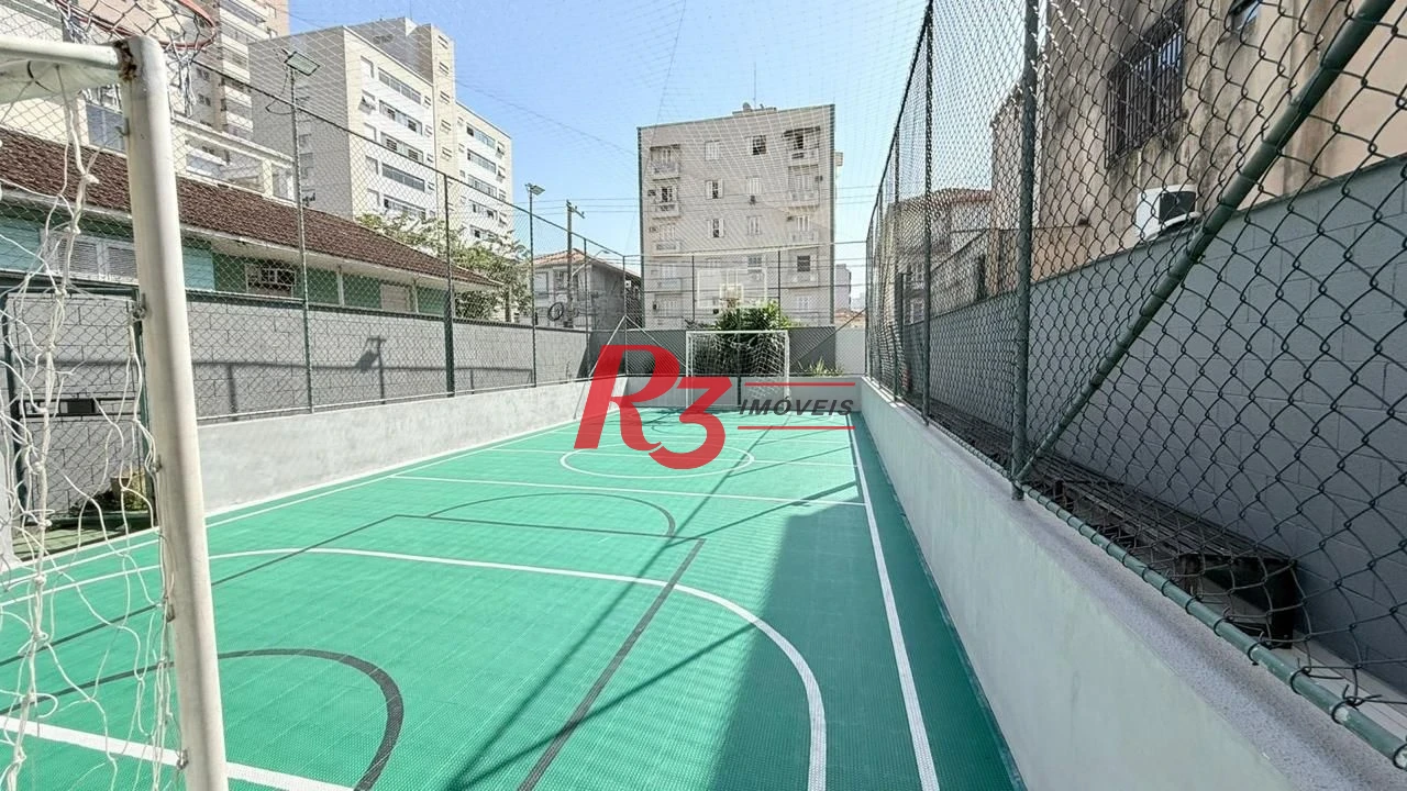 Apartamento com 3 dormitórios à venda, 131 m² por R$ 1.890.000,00 - Embaré - Santos/SP