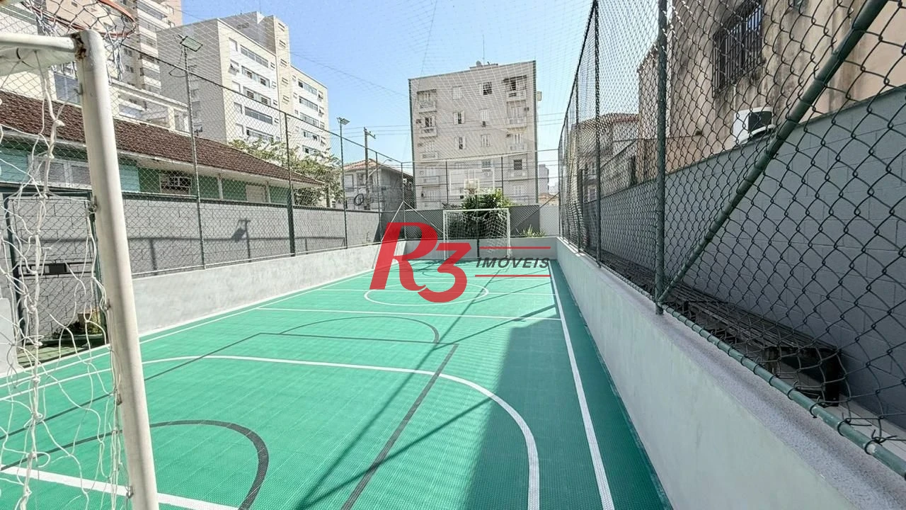 Apartamento com 3 dormitórios à venda, 131 m² por R$ 1.890.000,00 - Embaré - Santos/SP