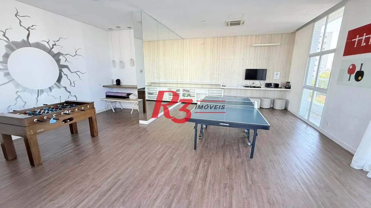Apartamento com 3 dormitórios à venda, 131 m² por R$ 1.890.000,00 - Embaré - Santos/SP