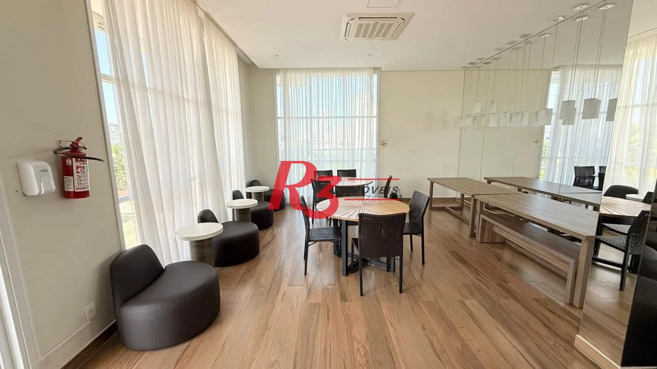 Apartamento com 3 dormitórios à venda, 131 m² por R$ 1.890.000,00 - Embaré - Santos/SP
