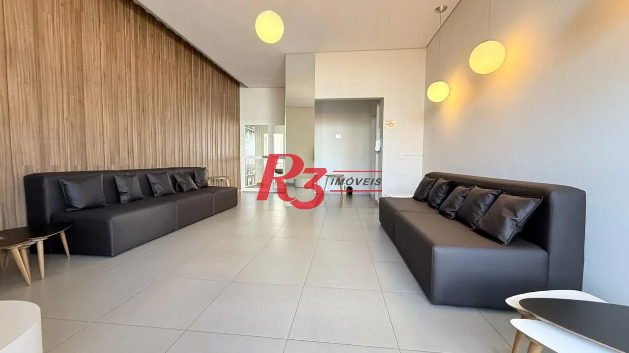 Apartamento com 3 dormitórios à venda, 131 m² por R$ 1.890.000,00 - Embaré - Santos/SP
