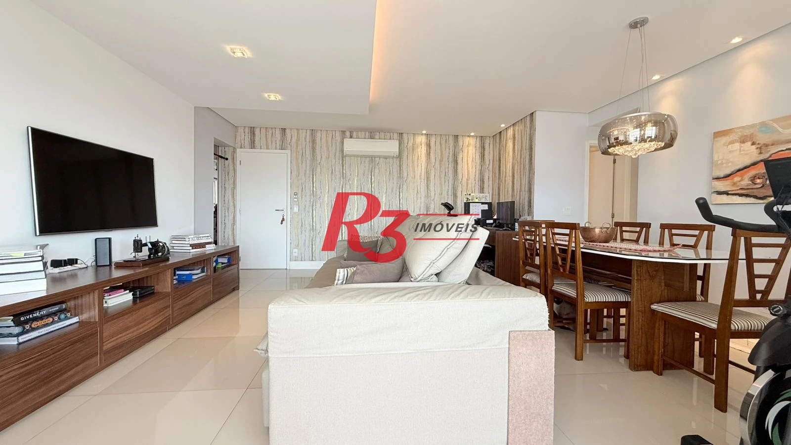 Apartamento com 3 dormitórios à venda, 131 m² por R$ 1.890.000,00 - Embaré - Santos/SP