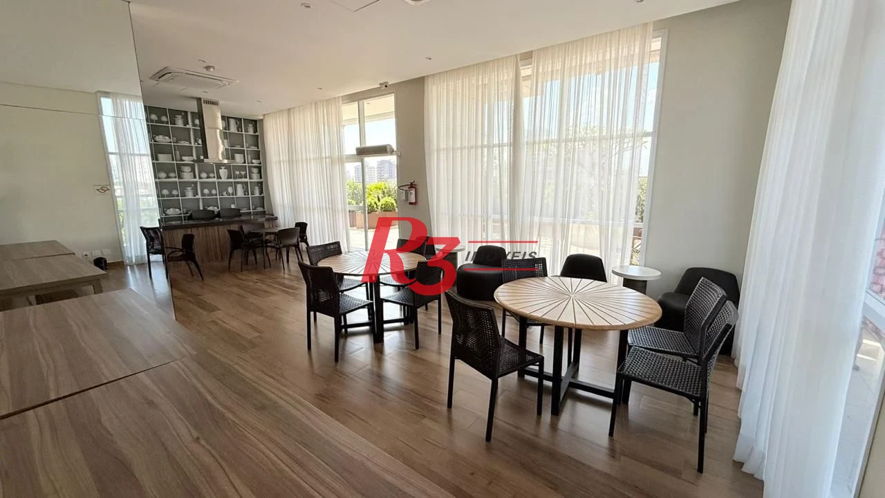 Apartamento com 3 dormitórios à venda, 131 m² por R$ 1.890.000,00 - Embaré - Santos/SP