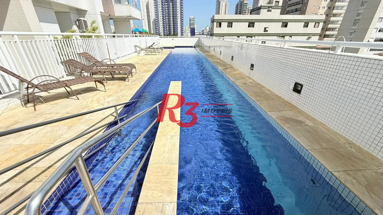 Apartamento com 3 dormitórios à venda, 131 m² por R$ 1.890.000,00 - Embaré - Santos/SP