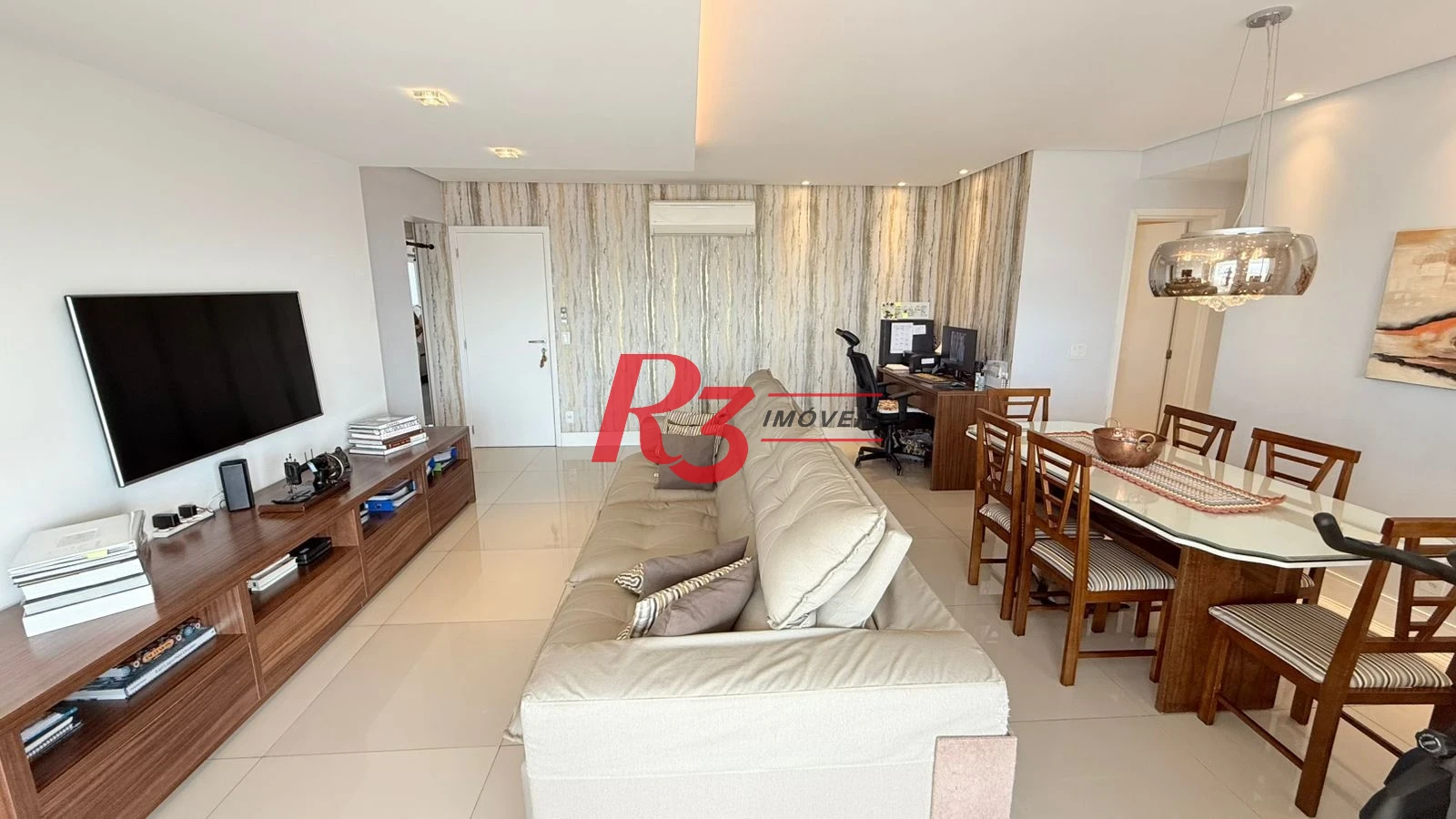 Apartamento com 3 dormitórios à venda, 131 m² por R$ 1.890.000,00 - Embaré - Santos/SP