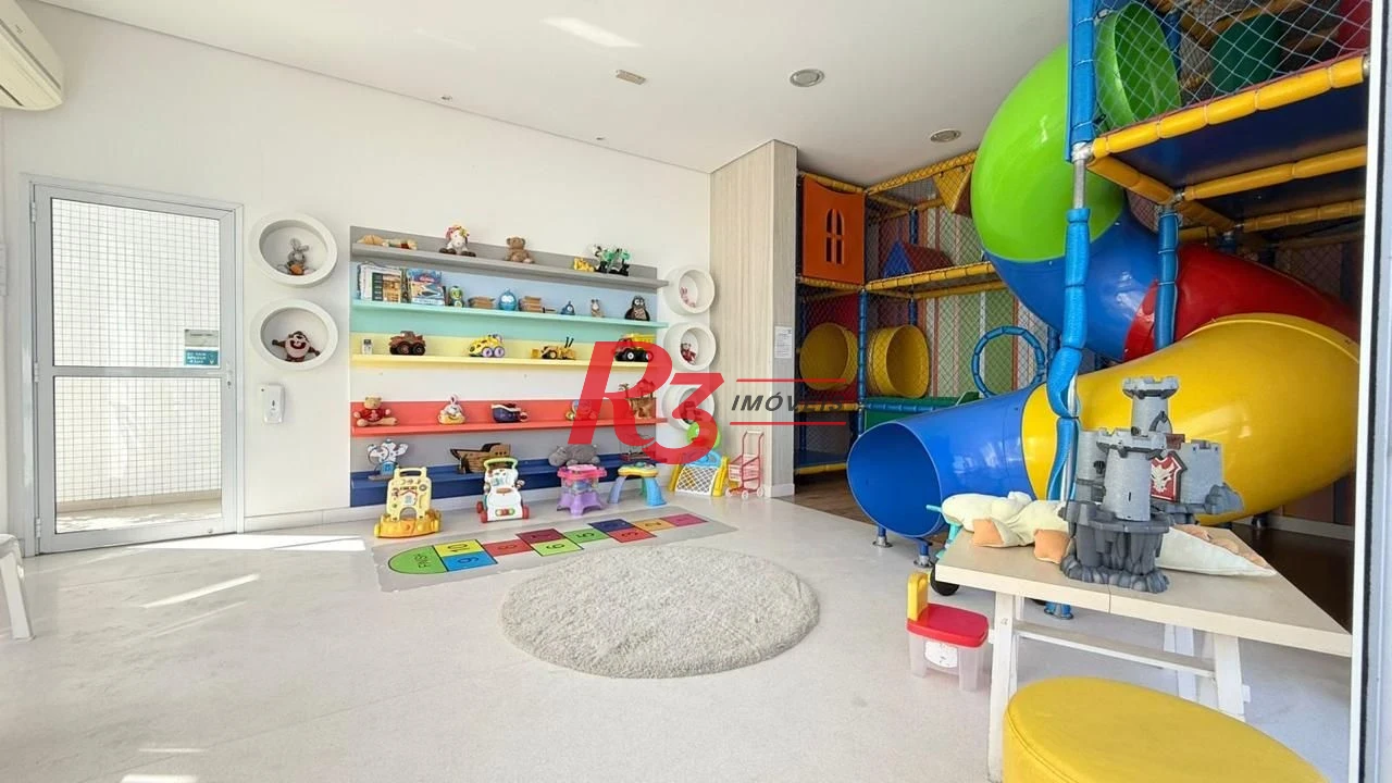 Apartamento com 3 dormitórios à venda, 131 m² por R$ 1.890.000,00 - Embaré - Santos/SP