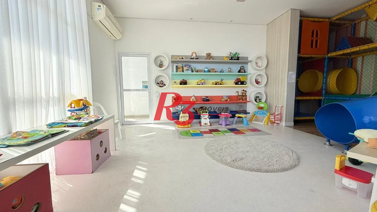 Apartamento com 3 dormitórios à venda, 131 m² por R$ 1.890.000,00 - Embaré - Santos/SP