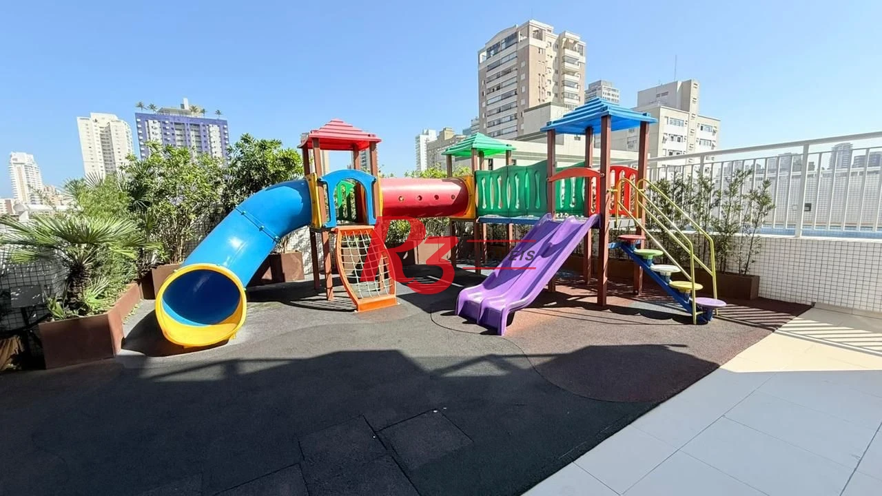 Apartamento com 3 dormitórios à venda, 131 m² por R$ 1.890.000,00 - Embaré - Santos/SP