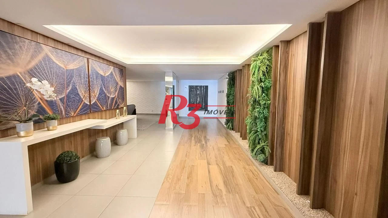 Apartamento com 3 dormitórios à venda, 131 m² por R$ 1.890.000,00 - Embaré - Santos/SP