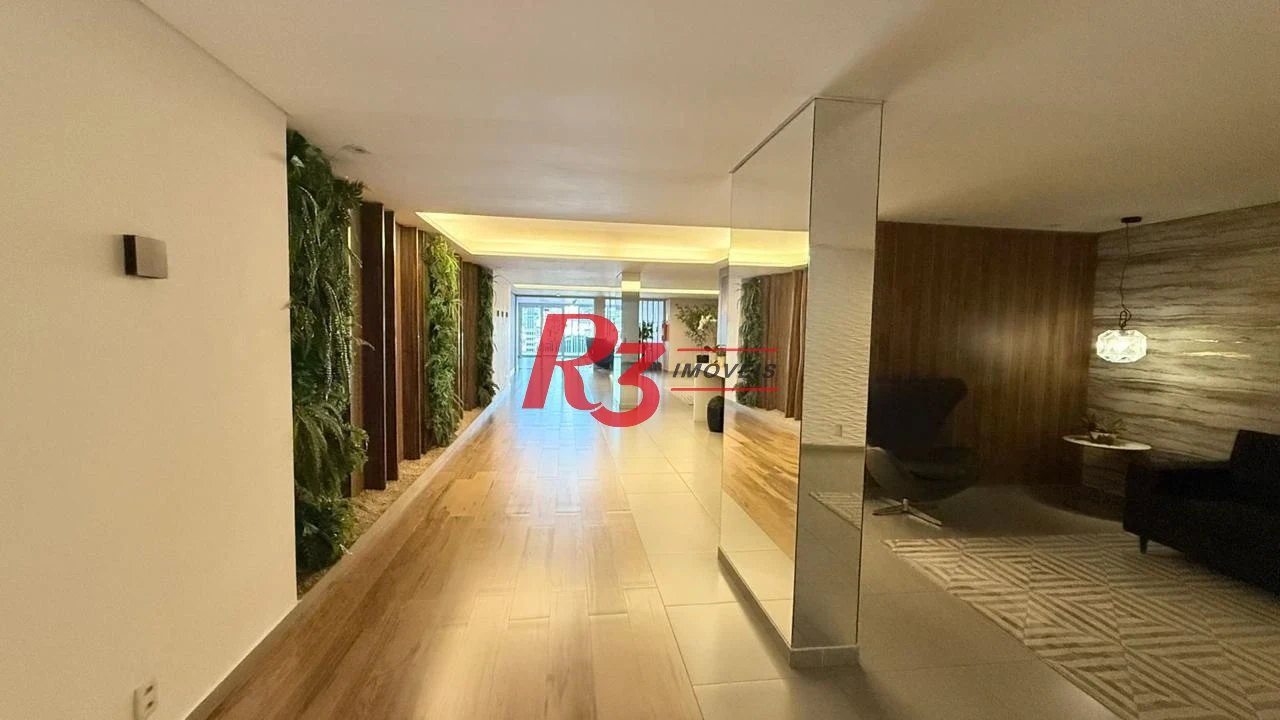 Apartamento com 3 dormitórios à venda, 131 m² por R$ 1.890.000,00 - Embaré - Santos/SP
