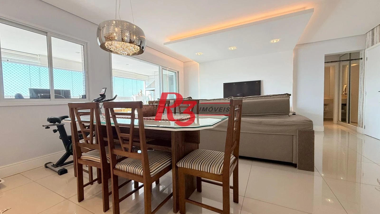 Apartamento com 3 dormitórios à venda, 131 m² por R$ 1.890.000,00 - Embaré - Santos/SP