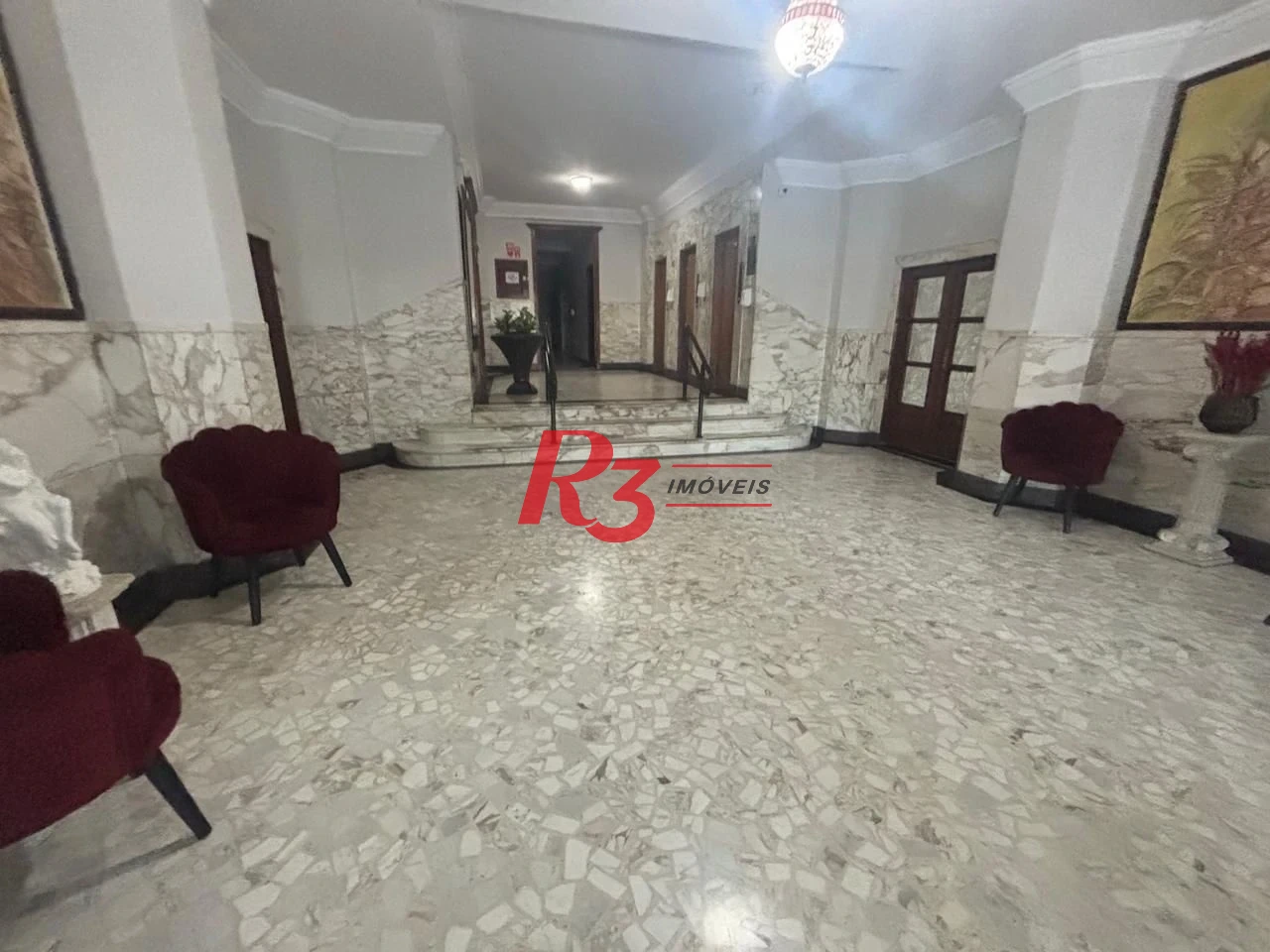 Apartamento com 2 dormitórios para alugar, 68 m² por R$ 3.260,00/mês - Boqueirão - Santos/SP