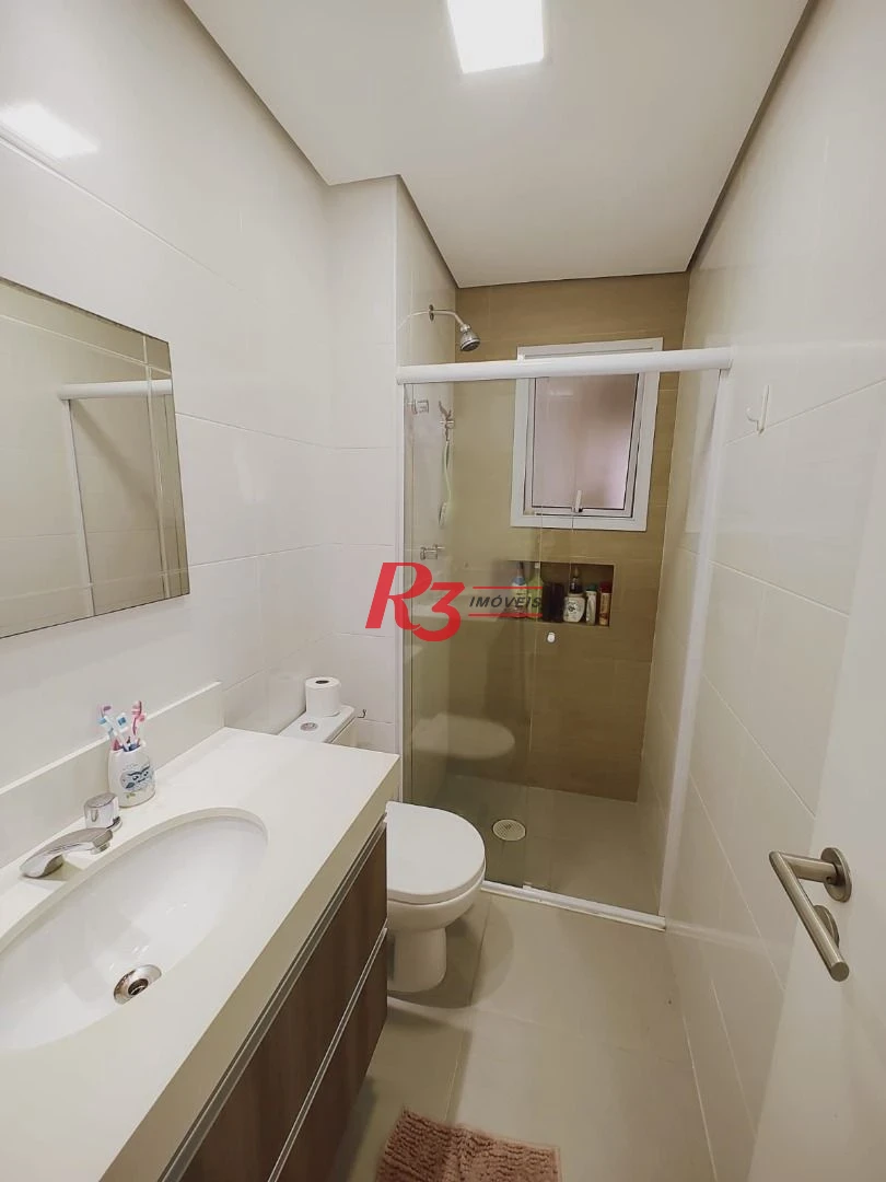 Apartamento com 3 dormitórios à venda, 87 m² por R$ 1.180.000,00 - José Menino - Santos/SP