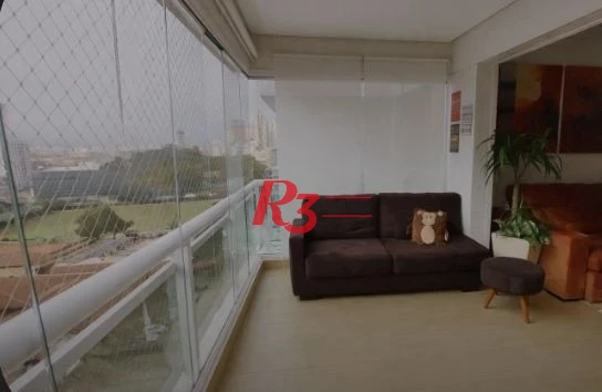 Apartamento com 3 dormitórios à venda, 87 m² por R$ 1.180.000,00 - José Menino - Santos/SP