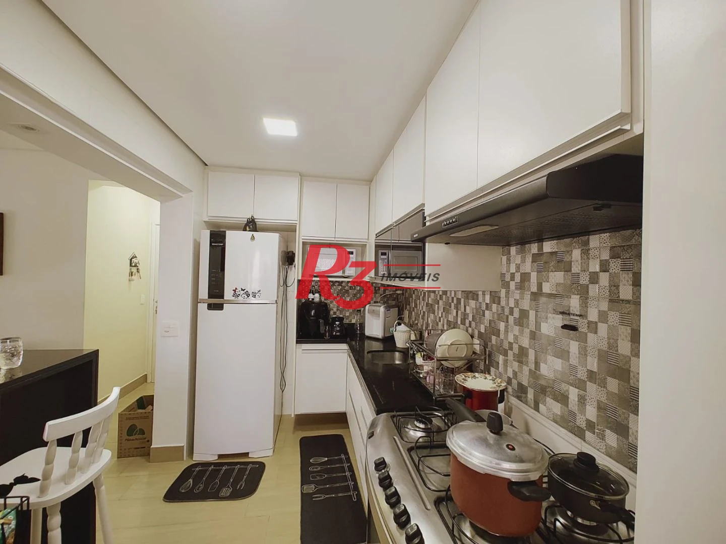 Apartamento com 3 dormitórios à venda, 87 m² por R$ 1.180.000,00 - José Menino - Santos/SP
