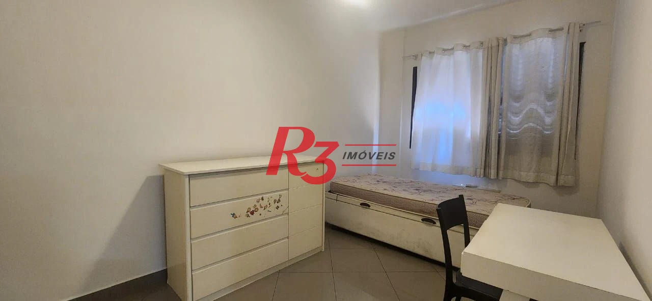 Apartamento para alugar, 72 m² por R$ 5.200,00/mês - Embaré - Santos/SP