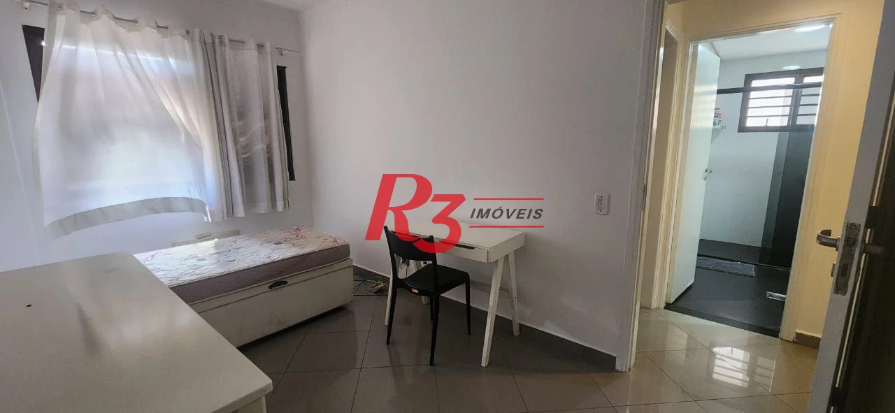 Apartamento para alugar, 72 m² por R$ 5.200,00/mês - Embaré - Santos/SP