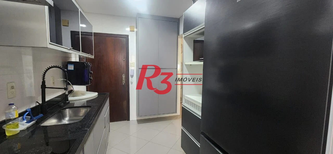 Apartamento para alugar, 72 m² por R$ 5.200,00/mês - Embaré - Santos/SP
