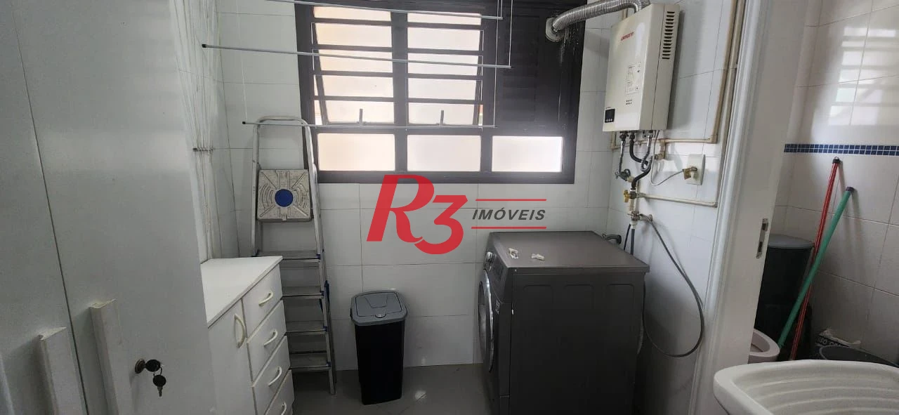 Apartamento para alugar, 72 m² por R$ 5.200,00/mês - Embaré - Santos/SP