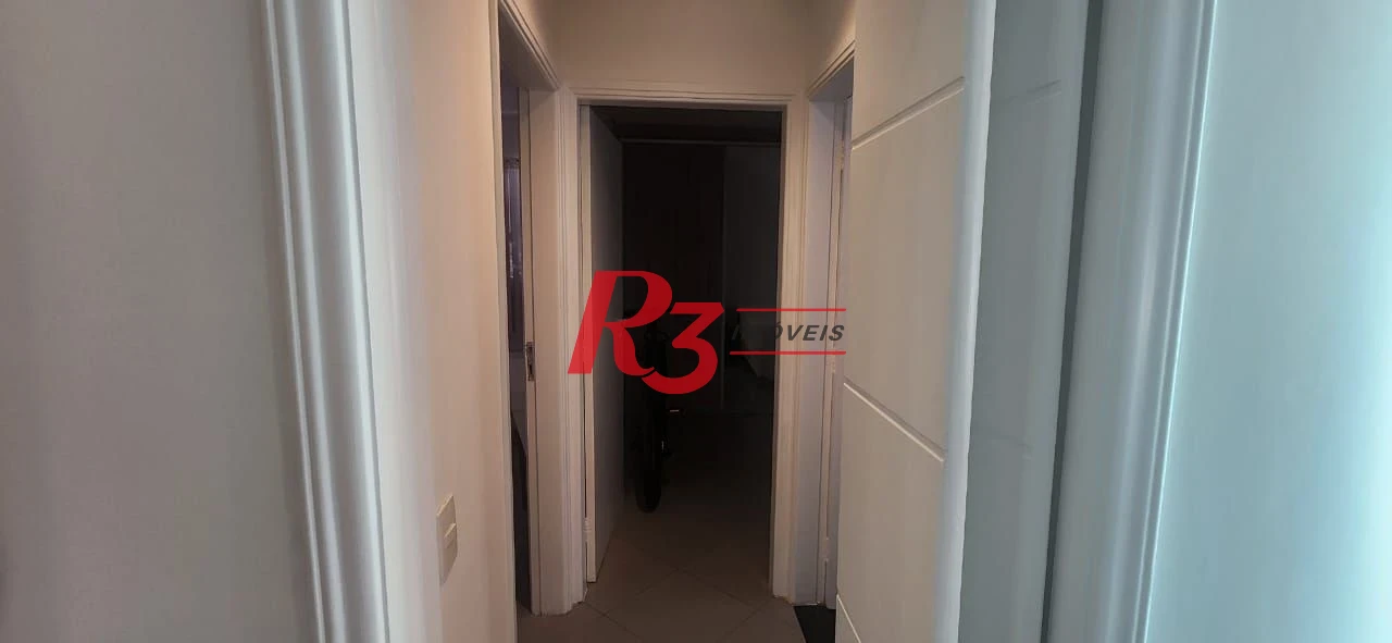 Apartamento para alugar, 72 m² por R$ 5.200,00/mês - Embaré - Santos/SP