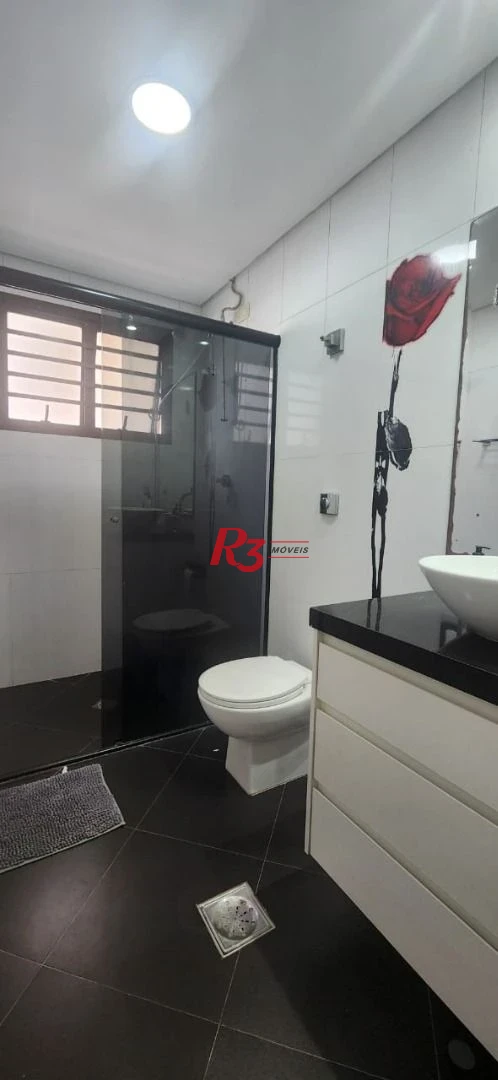 Apartamento para alugar, 72 m² por R$ 5.200,00/mês - Embaré - Santos/SP