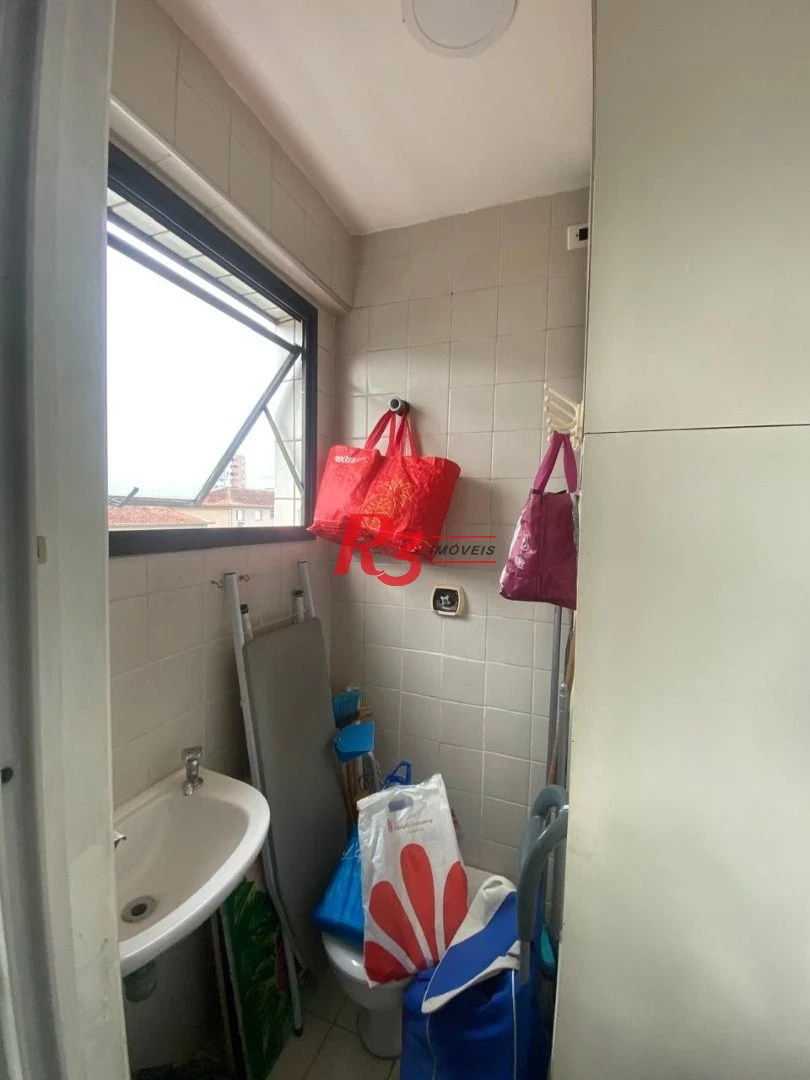 Apartamento com 1 dormitório para alugar, 58 m² por R$ 3.500,02/mês - Marapé - Santos/SP