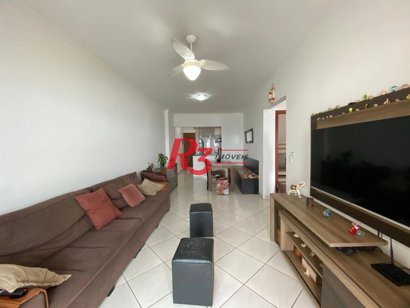 Apartamento com 2 dormitórios à venda, 80 m² por R$ 550.000,00 - Vilamar - Praia Grande/SP