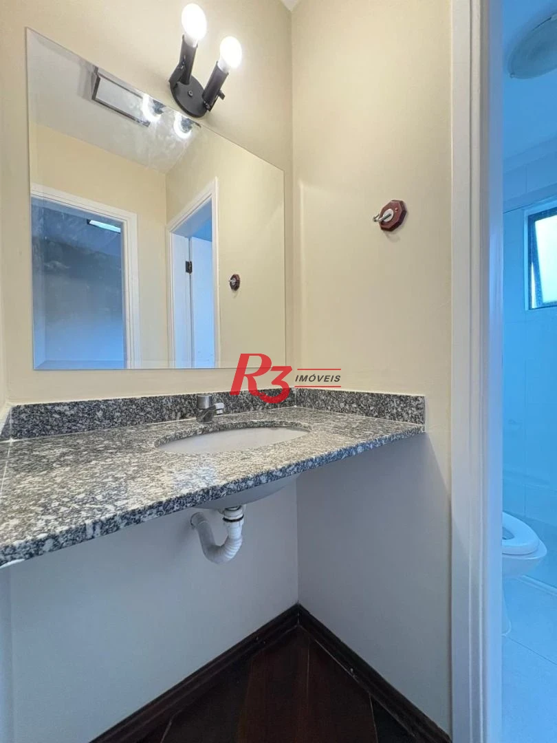 Apartamento para alugar, 48 m² por R$ 3.750,02/mês - José Menino - Santos/SP