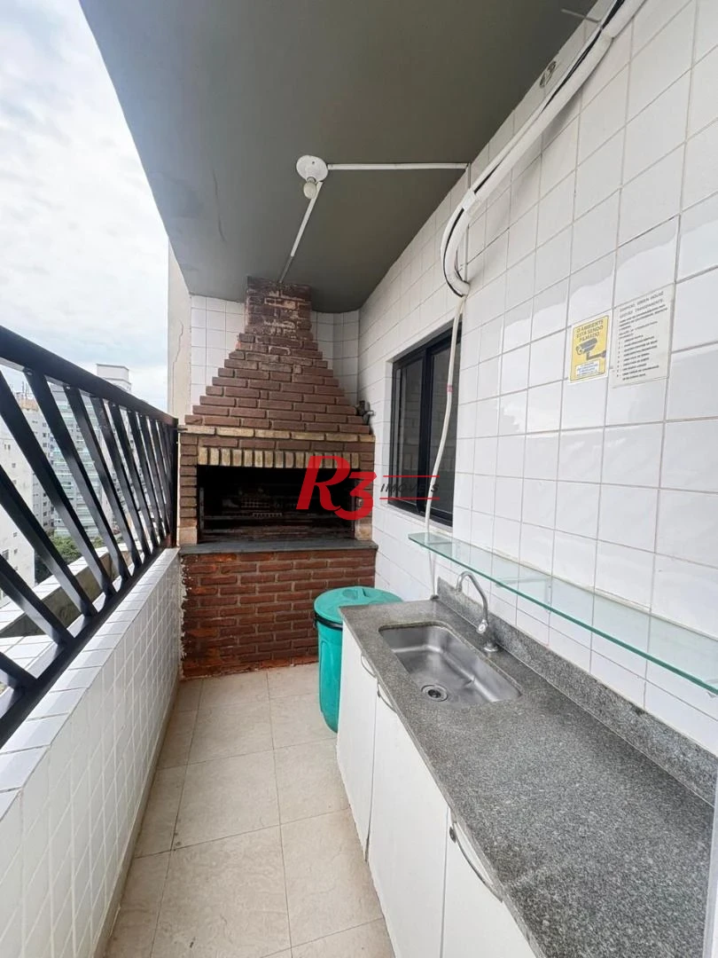 Apartamento para alugar, 48 m² por R$ 3.750,02/mês - José Menino - Santos/SP